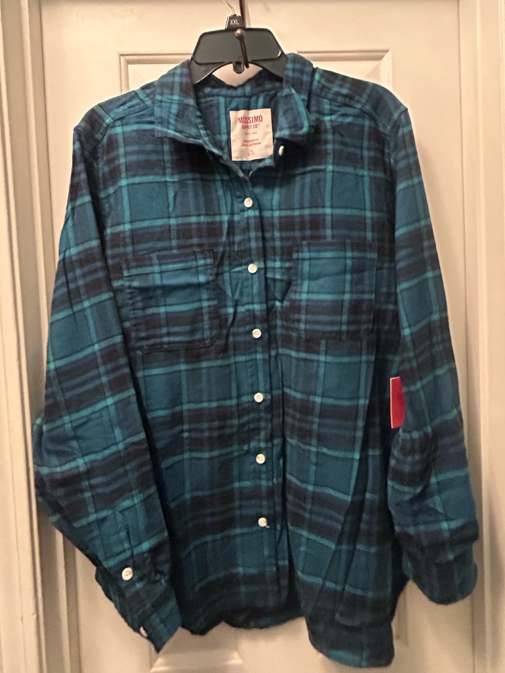 NWT Plaid Button-Up Flannel Shirt